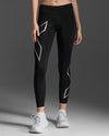 Core Compression Tights - BLACK/SILVER