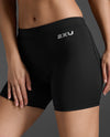 Core Comp 5 Game Day Shorts - BLACK/SILVER