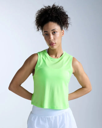 Aero Mesh Crop Tank
