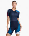 Aero Sleeved Trisuit - MIDNIGHT/FESTIVAL