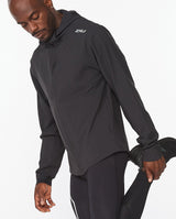 2xu Malaysia Aero Jacket Black Silver Reflective Left Side
