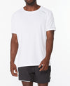 Aero Tee - WHITE/SILVER REFLECTIVE