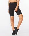 Form Lineup Hi-Rise Bike Shorts - Black/Black