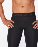 2xu Malaysia Motion Compression Tights Black Nero Front Zoomed