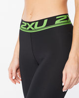 2xu Malaysia Power Recovery Compression Tights Black Nero Zoomed Front