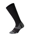 Vectr Merino L.C Full Length Sock - BLACK/TITANIUM